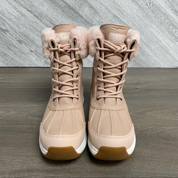 UGG Adirondack III Snow Leopard Quartz Boots NEW - Picture 6 of 12